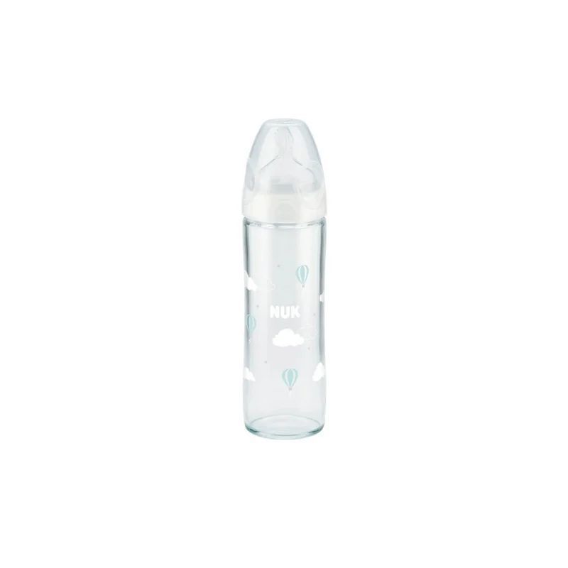Biberón de Vidrio Nuk Classic 240ml 0-6 meses