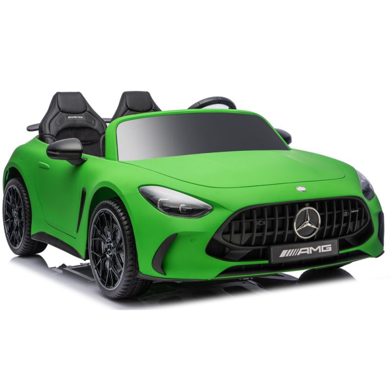 Coche eléctrico Mercedes GT63 AMG DK-GT63 verde mate 24V