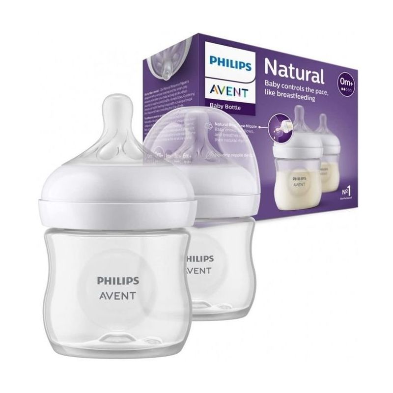 Biberones Philips Avent Natural Response 125ml Set de 2