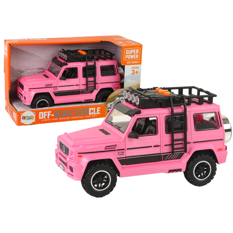 Auto Todo Terreno Rosa V12 Turbina