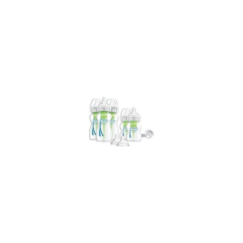 Set de Alimentación Newborn Dr brown`s - 5 biberones y accesorios