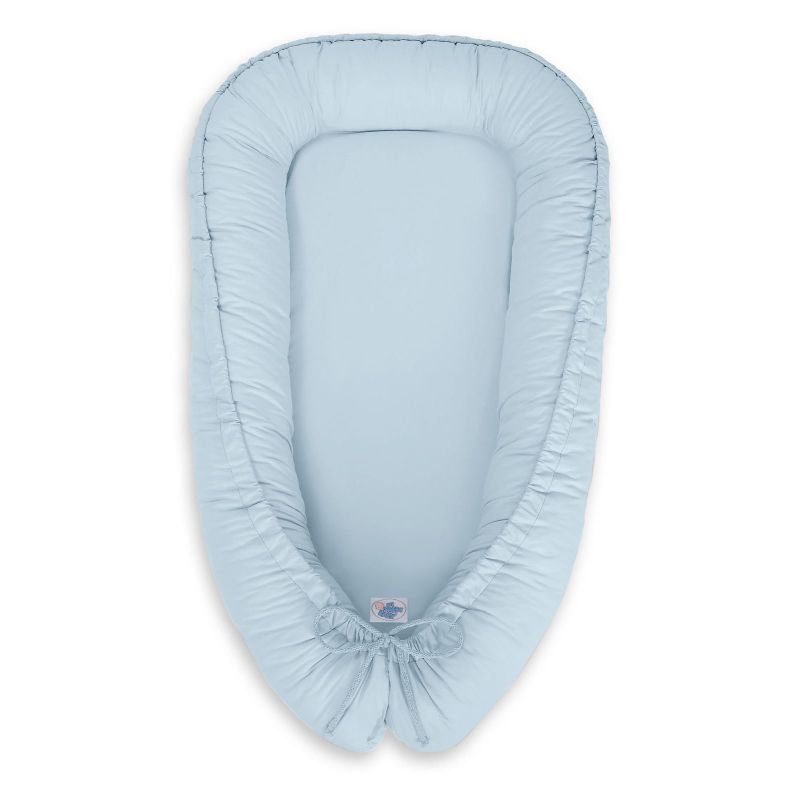 Nido para bebé Azul reversible Premium Cocoon