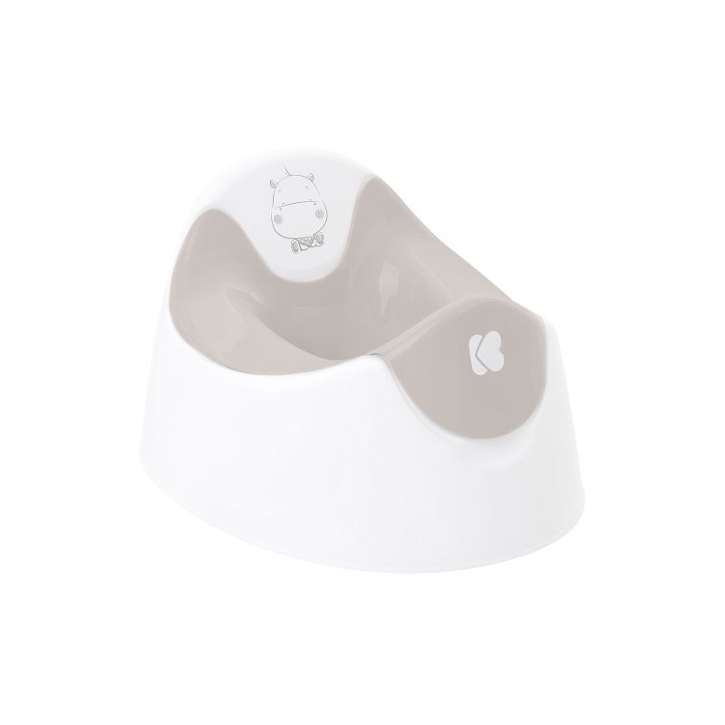 Orinal con tapa extraíble Hippo Beige Kikkaboo