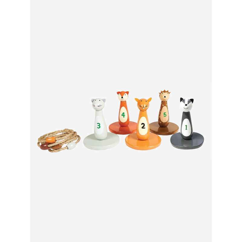 Juego Lanzamiento Aros Hoopla Animales del Bosque