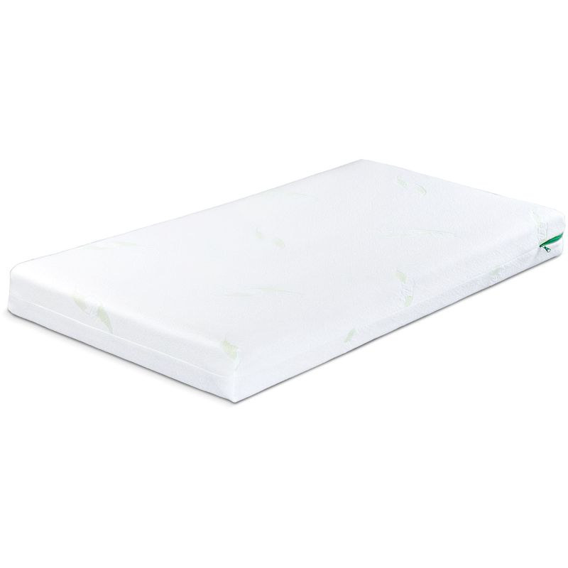 Colchón para Cuna de 70 x 140 cm Memory Aloe Vera , grosor 12 cm
