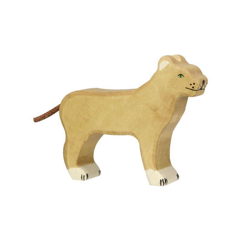 Figura de madera Leona Holztiger - imagen 2