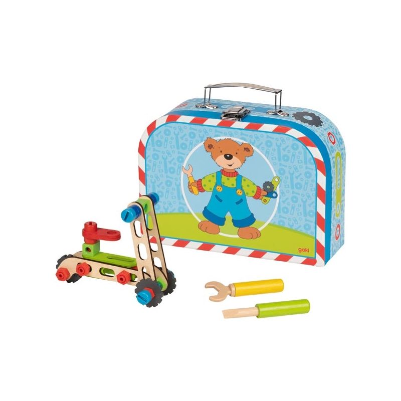 Maleta con set de construcción de vehículos - imagen 7