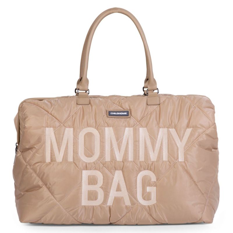 Bolso de Maternidad Mommy Bag Acolchado Beige - imagen 4