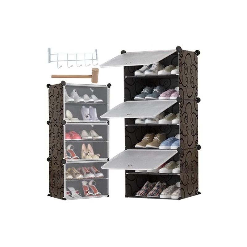Zapatero modular de 6 niveles 