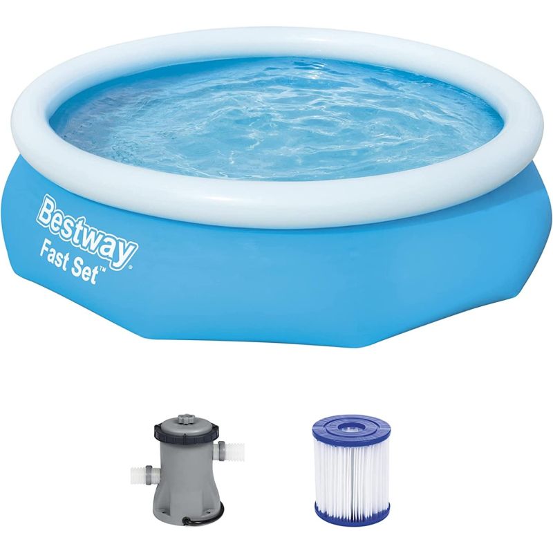 Piscina redonda con bomba 305 x 76 cm , Bestway 57270