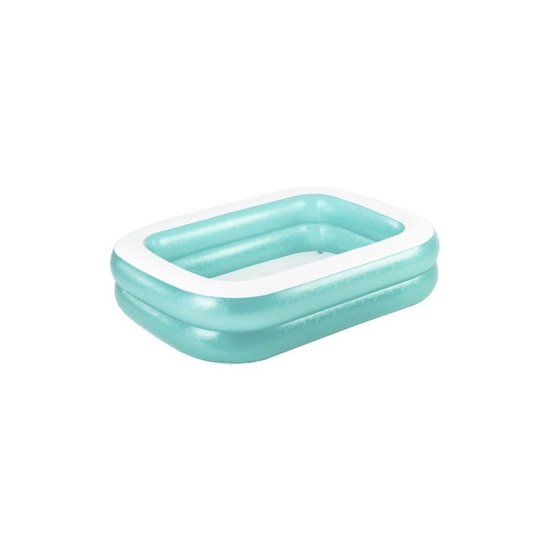 Piscina Hinchable Infantil azul Rectangular 201x150x51 cm , Bestway 54005 - imagen 7