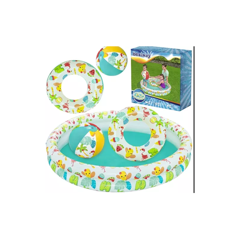 Set de Piscina y 2 juguetes Inflables Bestway - imagen 4