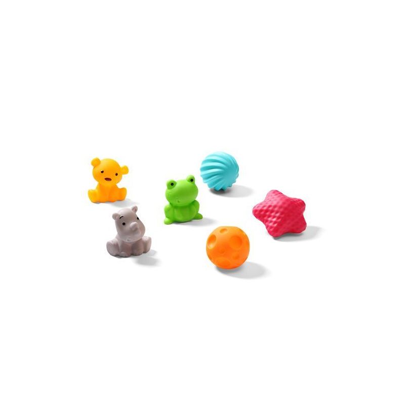 Set de Pelotas Sensoriales BabyOno - 6 Piezas para Desarrollo Táctil y Sensorial