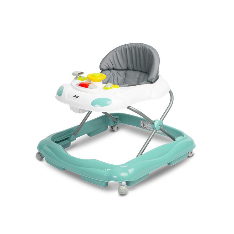 Andador de bebé Cario TOYZ, ajustable y seguro, ideal para ayudar a los pequeños a caminar con confianza.