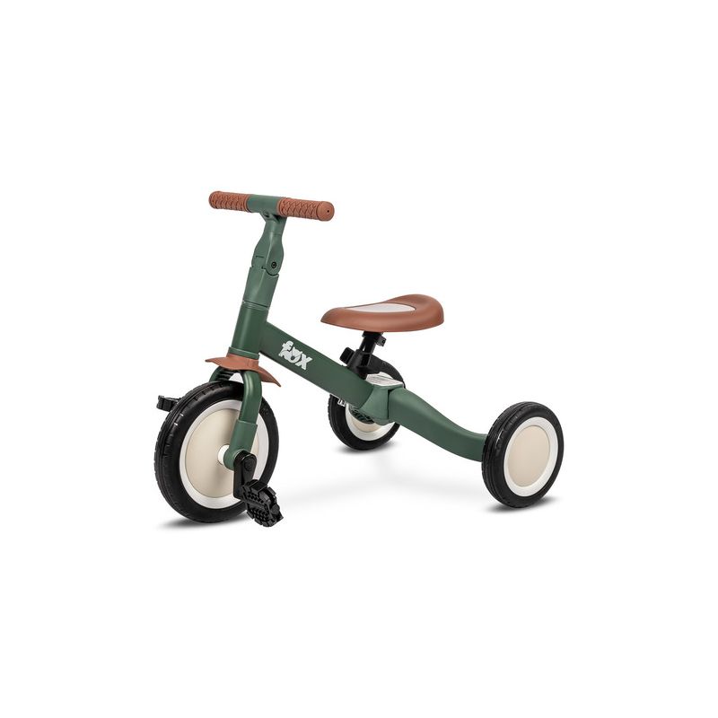 Bicicleta Infantil 4 en 1 FOX – Correpasillos, Bicicleta de Equilibrio y Pedales Ajustables-Verde - imagen 2