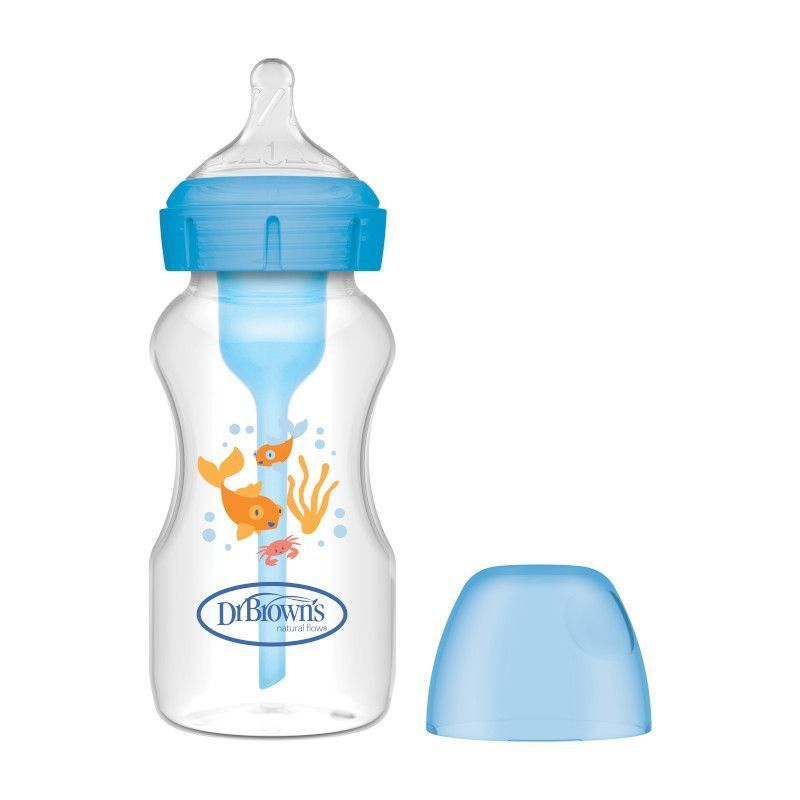 Biberón Dr Brown's 270ml Opciones Plus Azul Marino