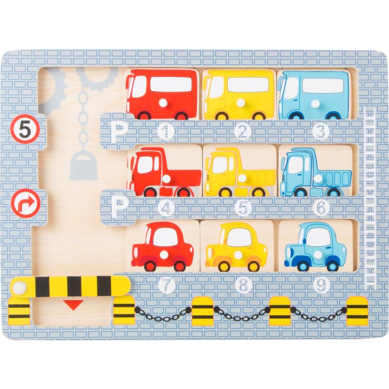 Puzzle de madera desplazable Aparcamiento - imagen 4