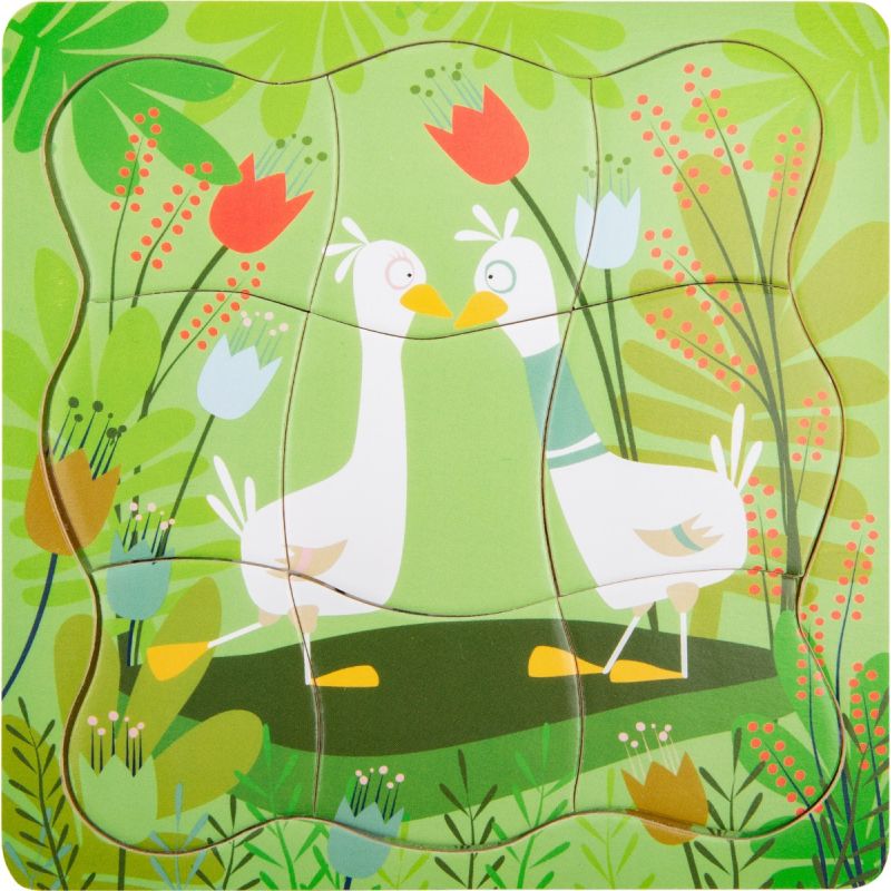 Puzzle en capas, Pareja de patos - imagen 7