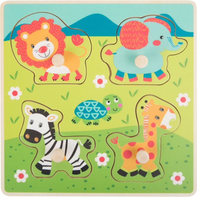 Puzzle de encaje Safari - 4 piezas - imagen 4