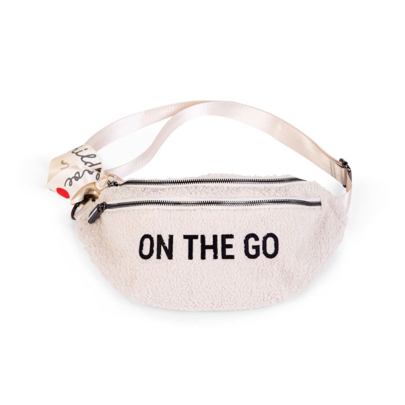 Riñonera Bag on the Go Blanco Crudo , Childhome