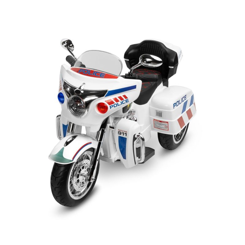 Moto eléctrica infantil de tres ruedas RIot Policia - imagen 4