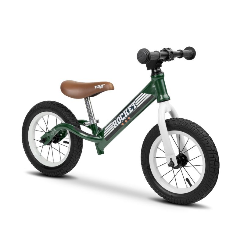 Bicicleta sin pedales Rocket color verde