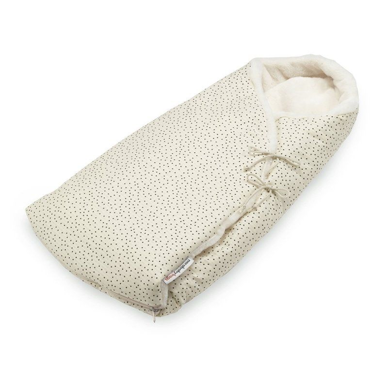 Saco cruzado para capazo Reversible Classic Dots unic, Norababybags - imagen 7