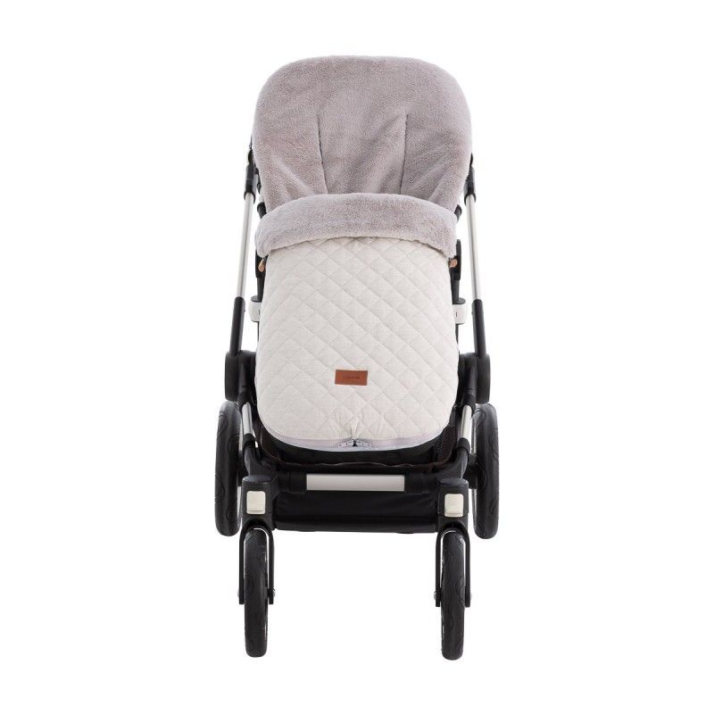 Saco para Silla de Paseo Tokyo Viella Gris (43x92x5 cm) – Adaptable, Desenfundable y Fácil de Lavar