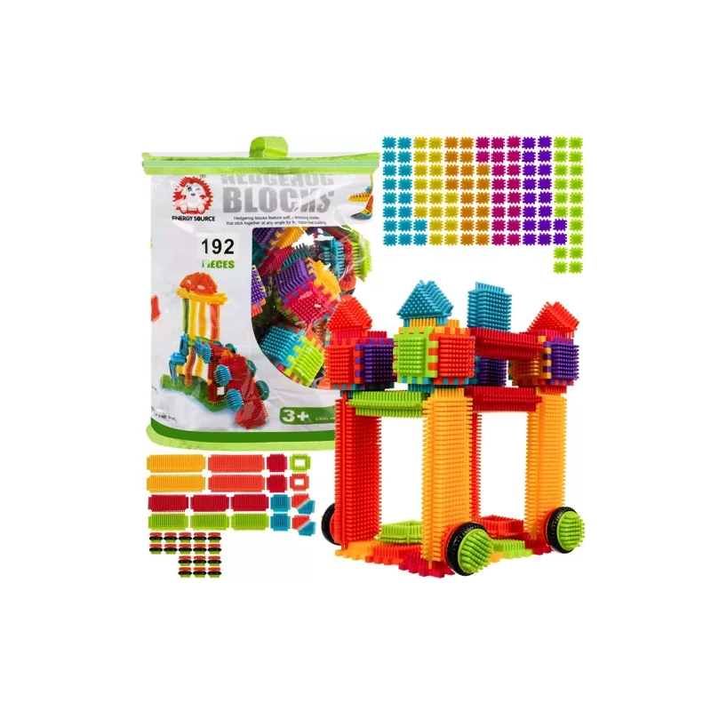 Bloques de Construcción Erizos 192pcs Kruzzel - Juguete Educativo