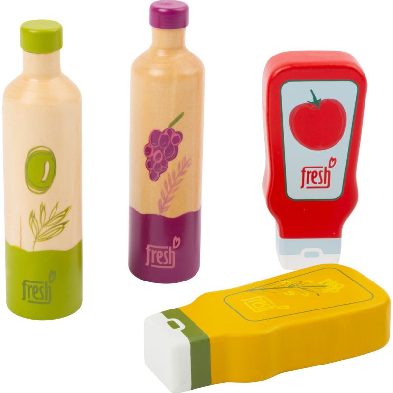 Set de salsas y aceites fresh , juguete de madera - imagen 7