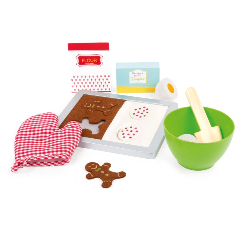 Set para Preparar Galletas - Juguete de Madera
