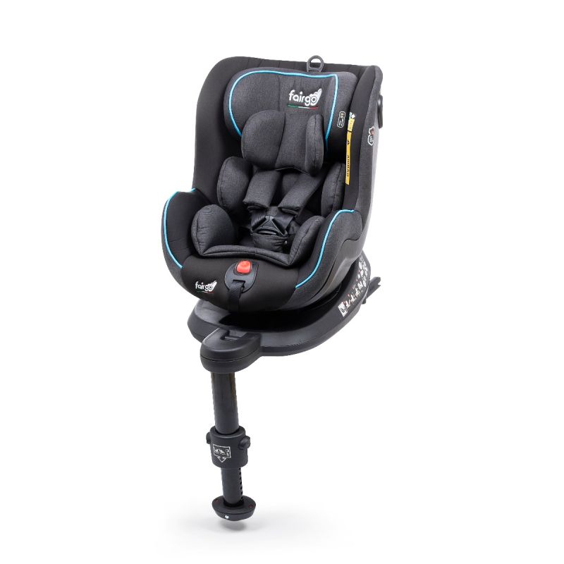 Silla de coche BINO i-SIZE para bebés de 45 a 105 cm en color Fairgo, segura y cómoda para viajes.