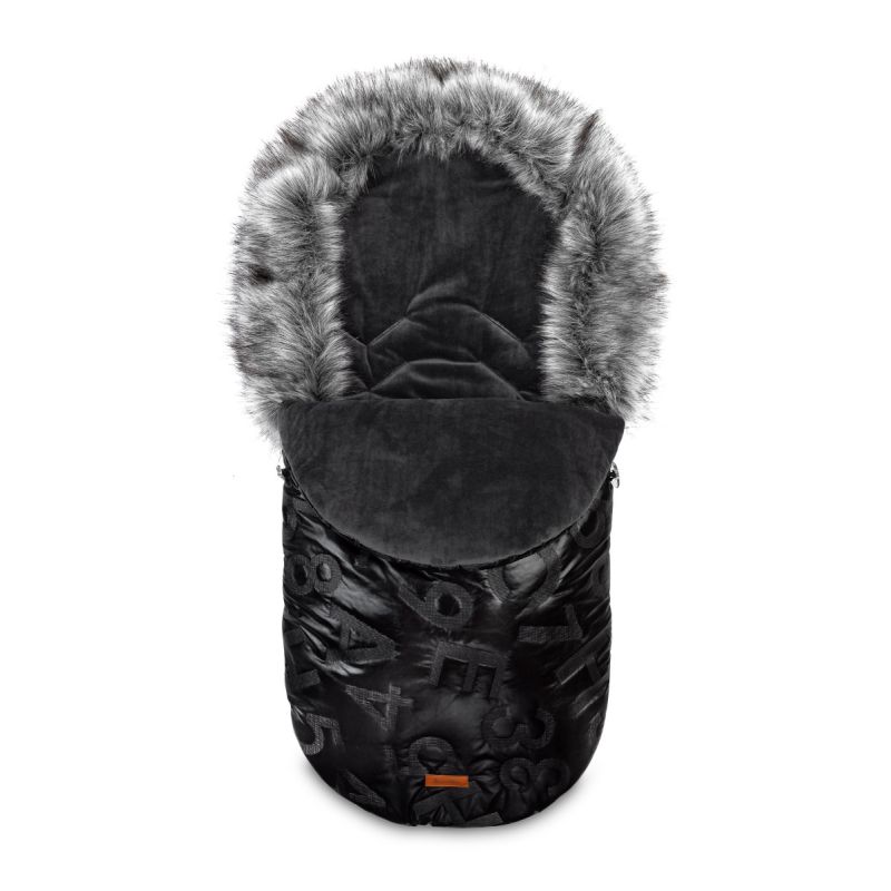 Saco para Silla de Paseo Aspen para invierno: comodidad y abrigo para tu bebé-Negro - imagen 2