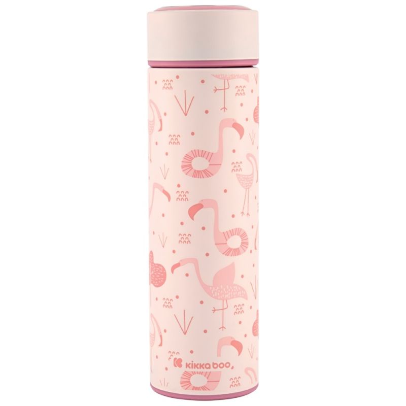 Termo flamencos rosa , 500 ml , Kikkaboo - imagen 4