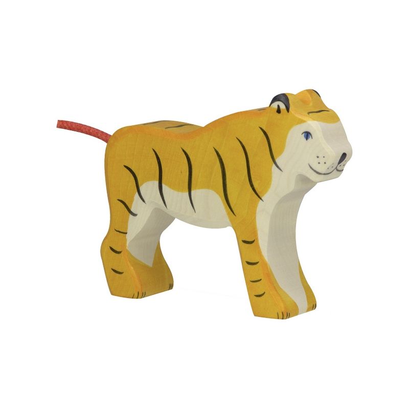 Figura de madera Tigre Holztiger - imagen 2