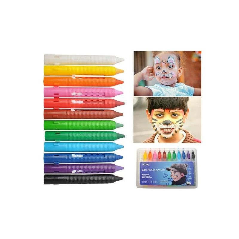 Pack De 6 Ceras En Barra Alpino Baby – Ceras Gruesas Con Aplicador Para Manos Pequeñas, Ideales Para Colorear Sin Manchar (1.5 A 4 Años)
