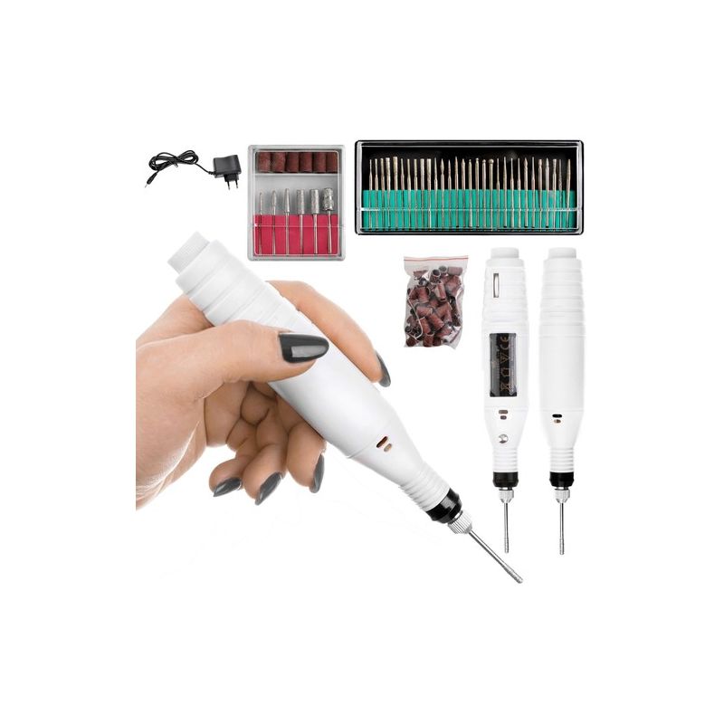 Torno eléctrico para Uñas , Set completo