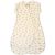 Saco de Dormir Swaddle Bebé Orgánico 0-3 Meses – Algodón GOTS, 1.0 Tog, Cremallera Fácil | Clair de Lune