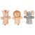Pack de 6 marionetas de animales salvajes (3 modelos), de Goki - imagen 2