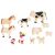 Set de 12 animales de la granja de madera, de Goki