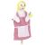 Marioneta de mano de muchacha Gretel, de Goki