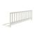 Barrera de cama de madera blanca de 120 x 40 cm, fabricada en haya para niños