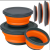Juego de 3 boles plegables de silicona