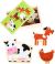Caja de puzzles animales de la Granja