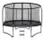 Cama elástica Trampolín para Jardín con Red exterior y 3 patas , 244 cm