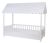 Cama infantil con Techo 90 x 200 cm , madera Blanca - Childhome