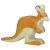 Figura de madera Canguro Pequeño Holztiger - imagen 2