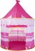 Carpa para niños - Castillo / Palacio para casa y jardín - Rosa 