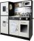 Cocina de madera Infantil Negra , Kruzzel