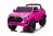 Coche Eléctrico Infantil Toyota Hilux DK-HL860 4x4 12V LEAN CARS - Rosa